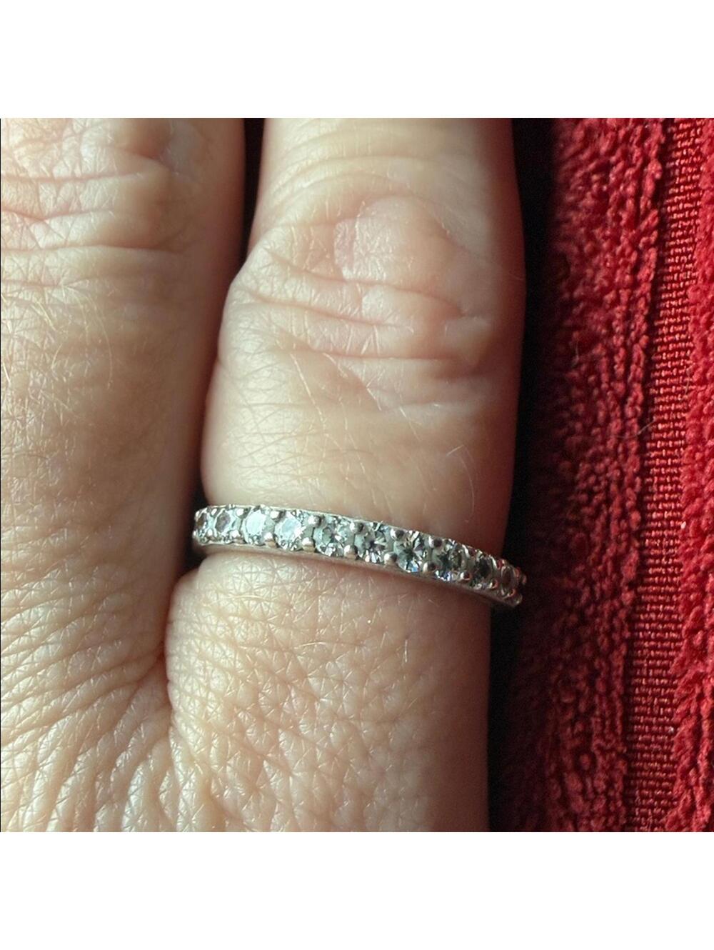 Sterling Silver Band Ring - Picture 6 of 8